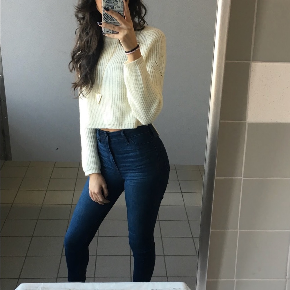 White long sleeve shirt